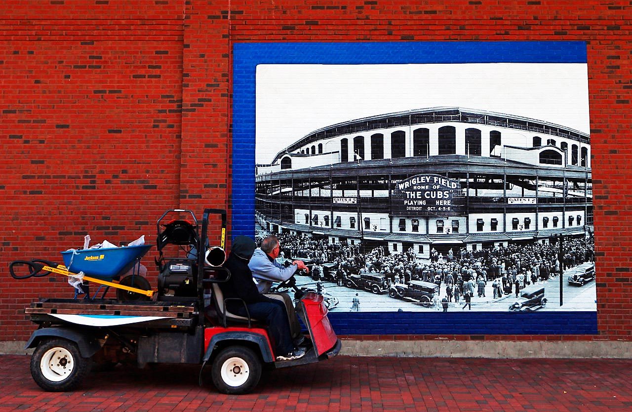 Wrigley Field Opening Day Decals