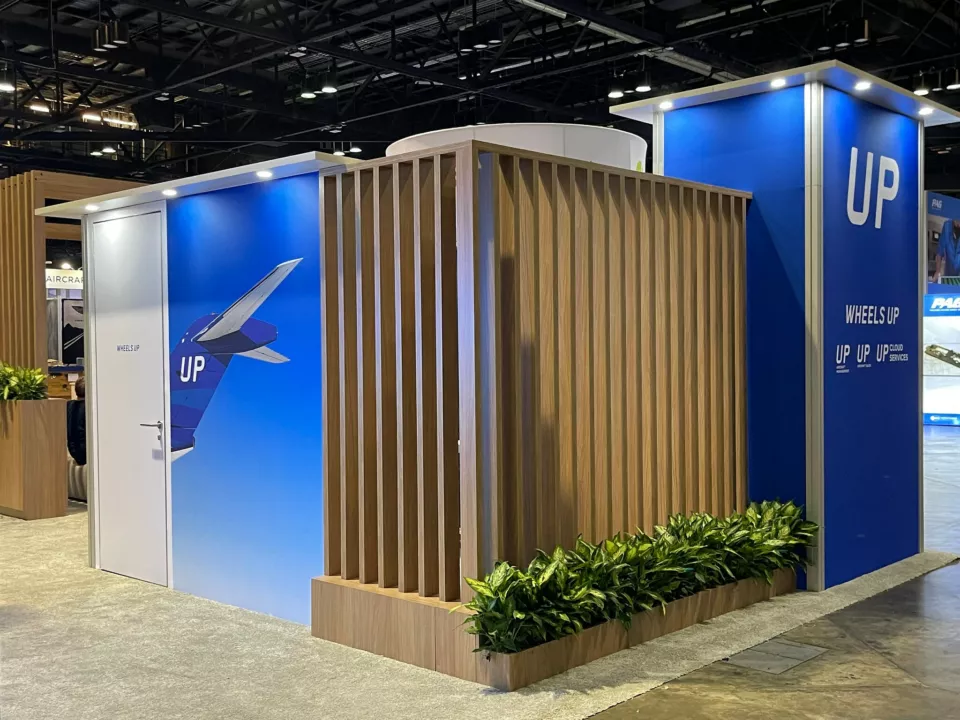 Thinfinity Banner System | Custom Trade Show Booth