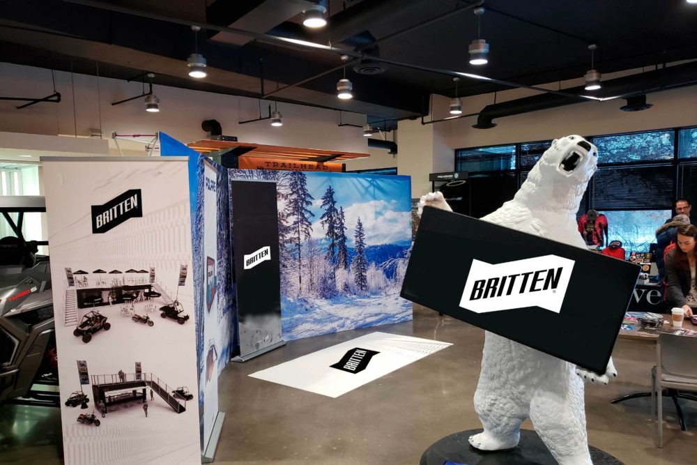 Polar Bear Foam3 D Britten Logos