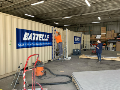 Mask Sterilization Units | Custom Shipping Containers