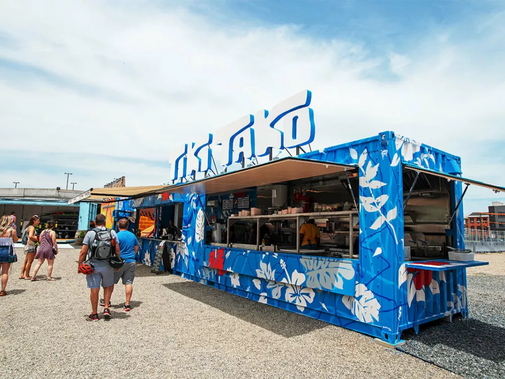 Pod Park Eatery | Shipping Container Restaurant
