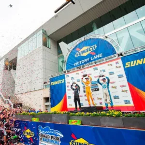 Step and Repeat Backdrop Grand Prix Baltimore Victory Lane