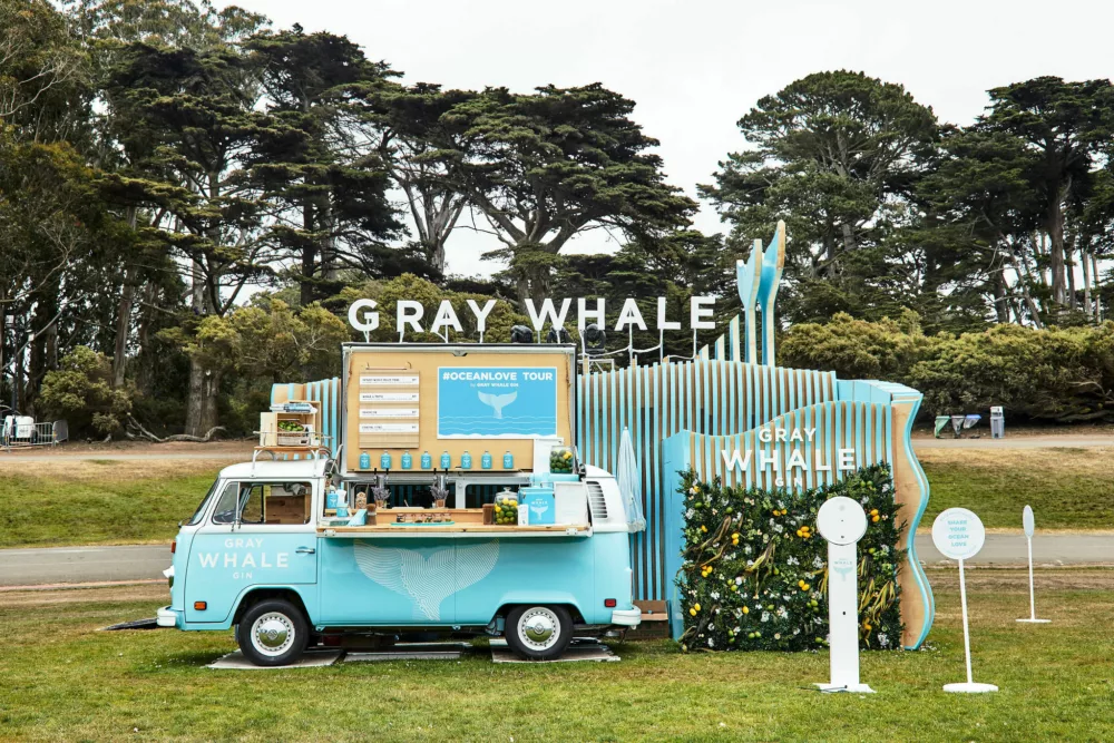 Gray Whale Gin Mobile Bar | Custom SUV and BoxPop