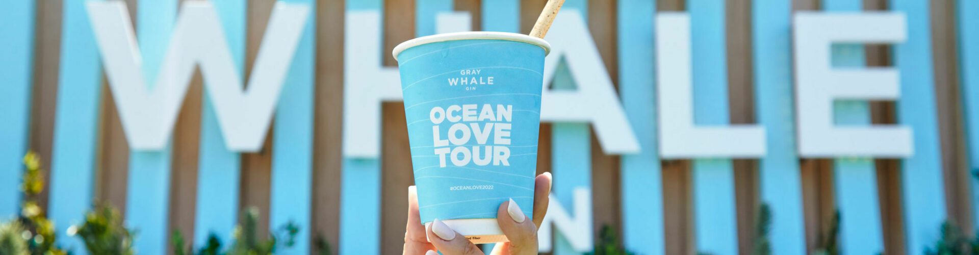 Gray Whale Gin Custom BoxPop | Photo Opportunity Wall