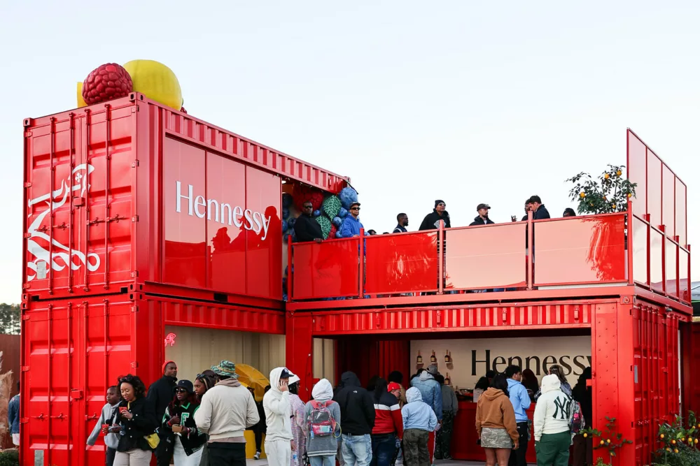 Hennessy Event Activation | Container Bar with Rooftop Deck