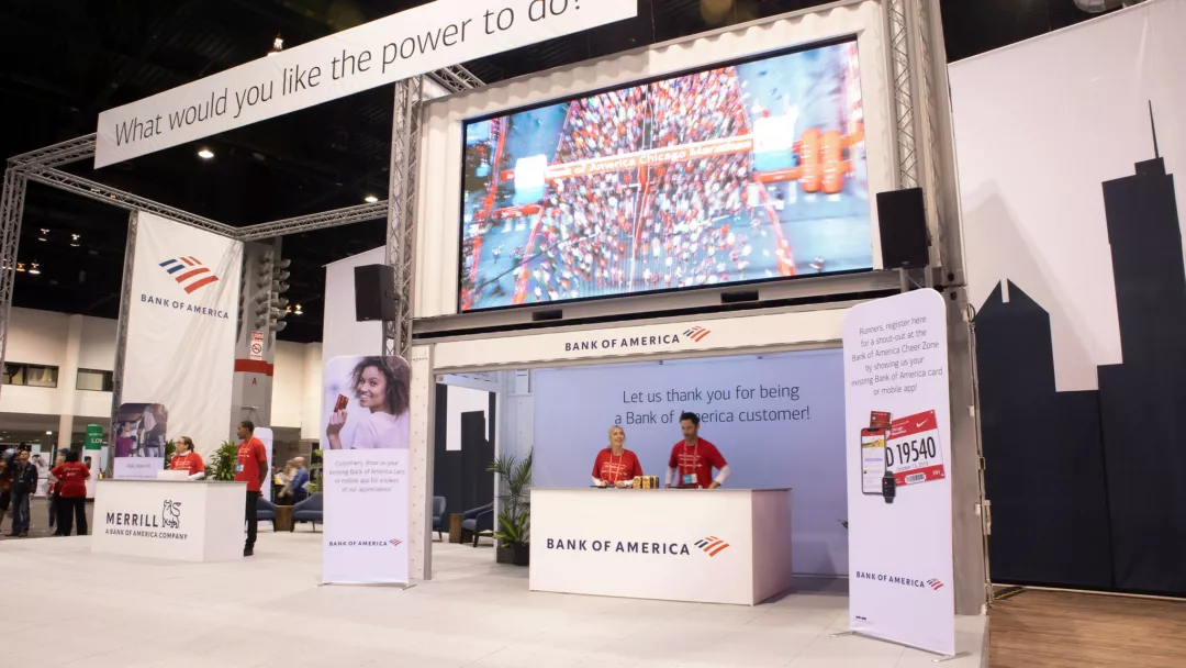 Custom Tradeshow Kit | Bank of America Trade Show