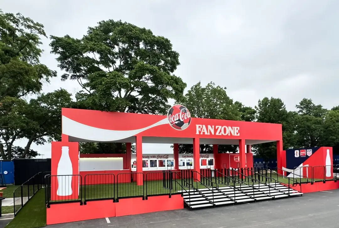 Coca-Cola Truss Fan Zone