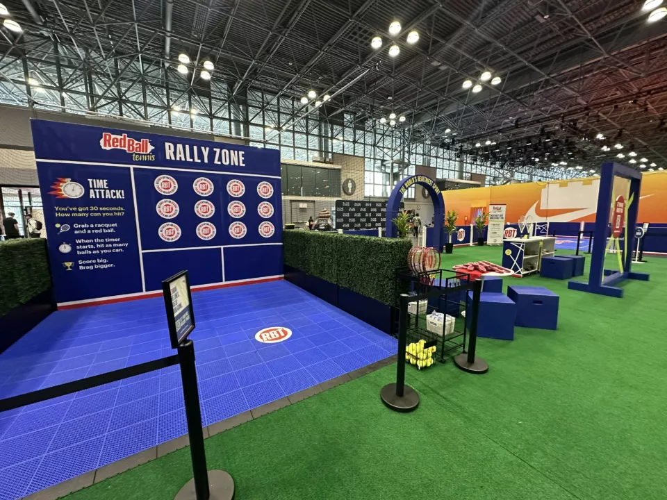 Red Ball Tennis Rally
