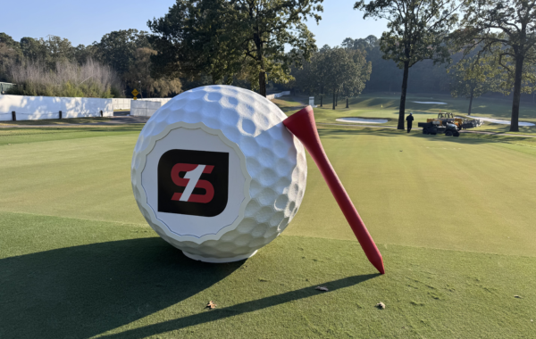 Giant Golf Ball Statue | Branded Large Golf Ball